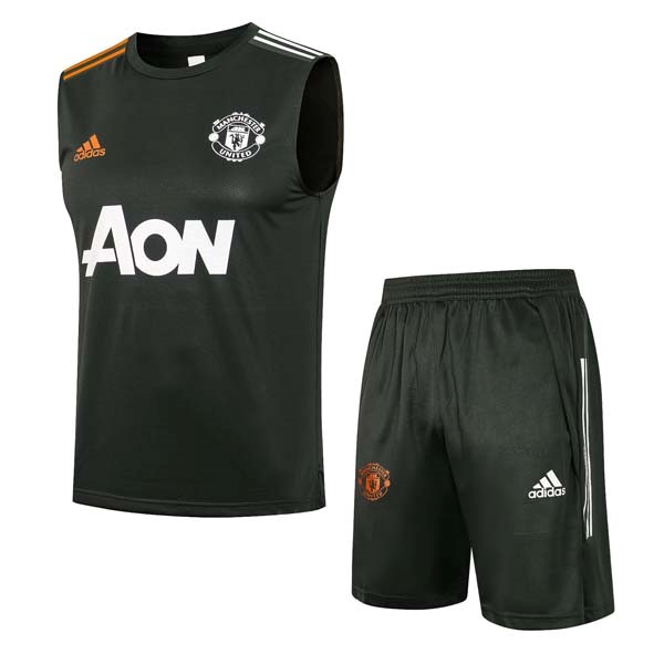 Trikot Manchester United ärmellos Komplett Set 2022